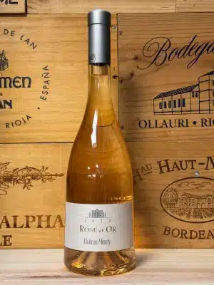 Château Minuty Rosé et Or – premium roséwijn uit de Provence in elegante fles met bleke zalmroze kleur