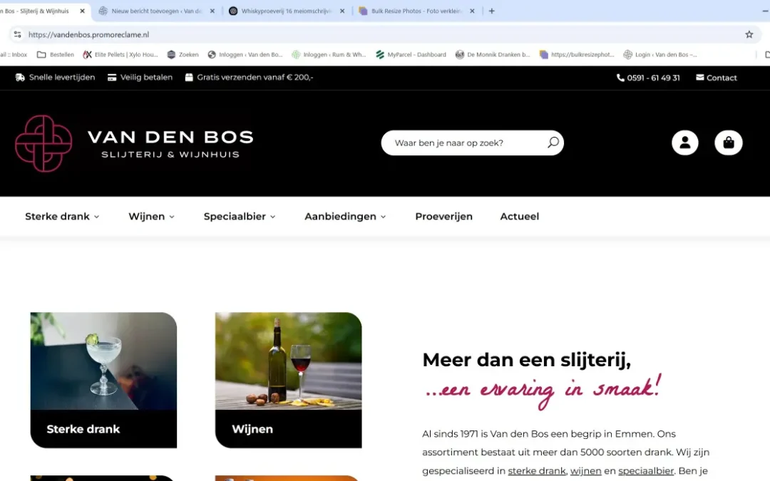 Onze vernieuwde website!