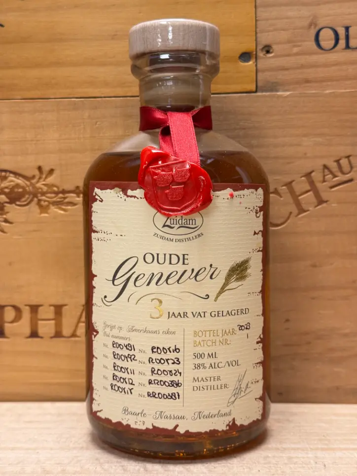 Zuidam oude Genever 3 jaar 0,5L