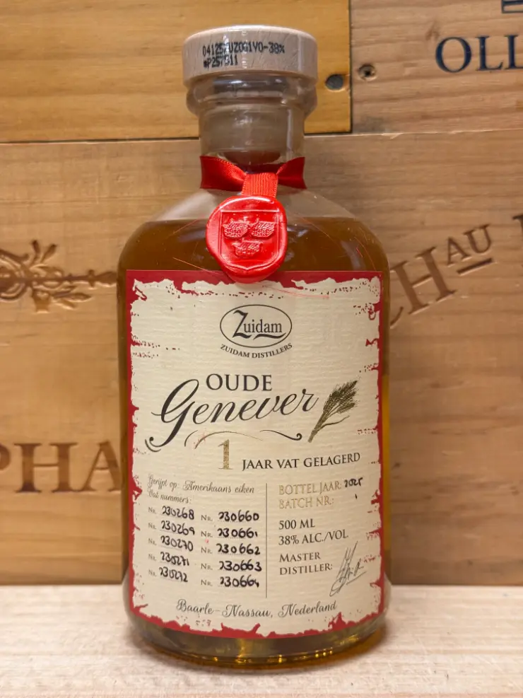 Zuidam oude Genever 1 jaar 0,5L