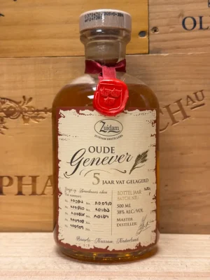 Zuidam oude Genever 5 jaar 0,5L