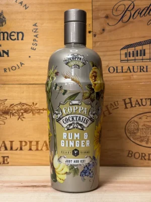Fles Coppa Cocktails Rum Ginger – ready-to-drink cocktail met rum en pittige gember, 700 ml, 10% alcohol