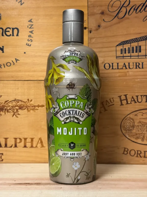 Fles Coppa Cocktails Mojito – ready-to-drink cocktail met rum, munt en limoen, 700 ml, 10% alcohol