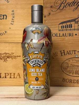Fles Coppa Cocktails Long Island Iced Tea – kant-en-klare cocktail met vodka, rum, tequila, lime en cola, 700 ml