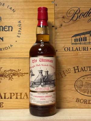 Fles The Ultimate Unnamed Orkney 2006 Refill Oloroso Sherry 17 jaar – single malt whisky met mysterieuze herkomst.