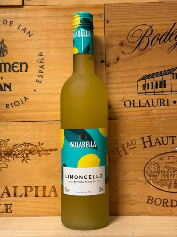 Fles Isolabella Limoncello – Siciliaanse citroenlikeur van 30%