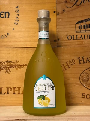 Fles Cellini Limoncello – Italiaanse limoncello met grappa en Femminello-citroenen
