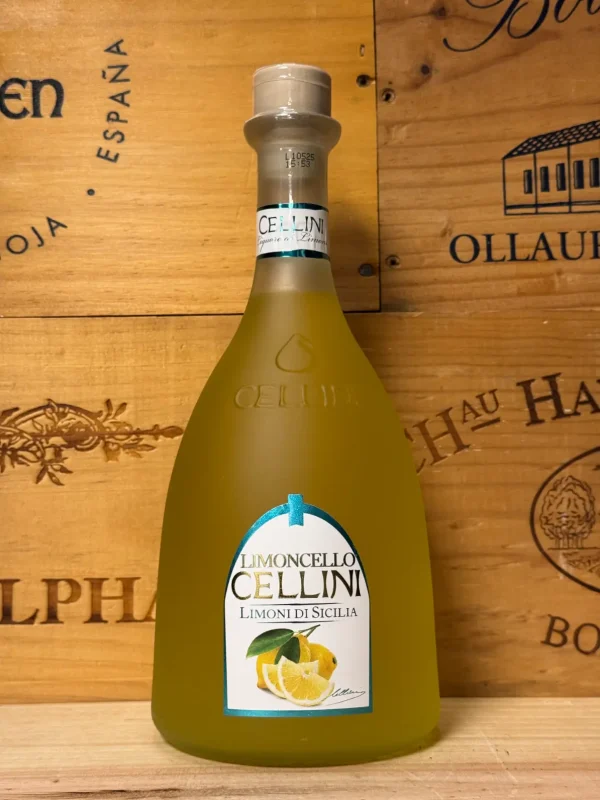 Fles Cellini Limoncello – Italiaanse limoncello met grappa en Femminello-citroenen