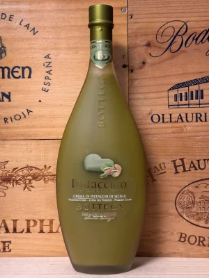 Fles Bottega Pistacchio – romige pistache-likeur met Siciliaanse noten, elegant en vol van smaak
