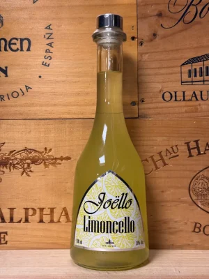 Fles Joëllo Limoncello 500ml – Authentieke Italiaanse citroenlikeur met 28% alcohol.