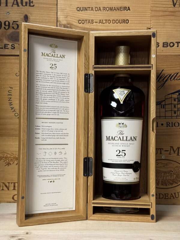 Macallan 25 jaar sherry oak cask 2023 - Afbeelding 2