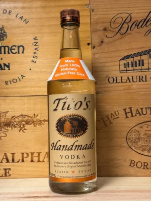Tito's handmade vodka