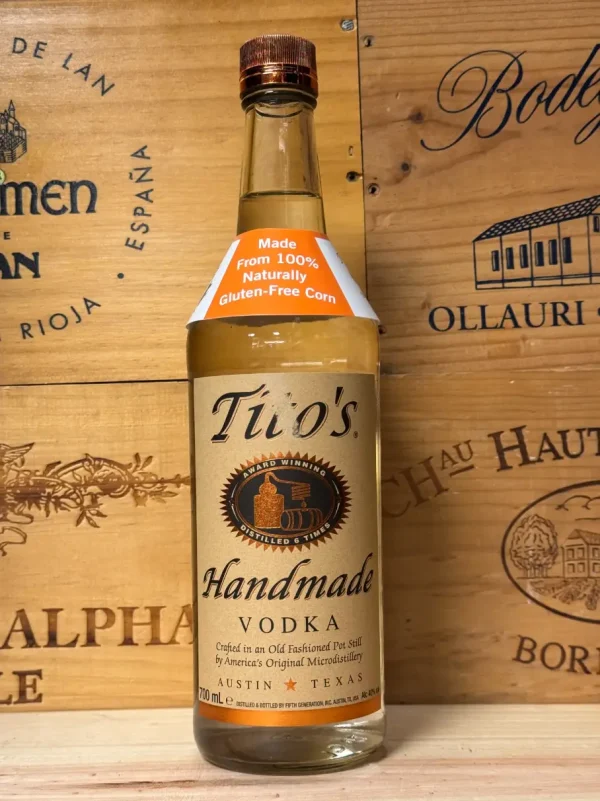 Tito's handmade vodka