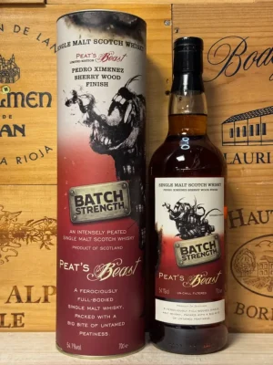 Peat's Beast Batch Strength Pedro Ximenez sherry wood finish