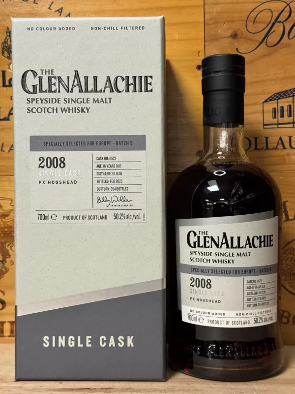 Glenallachie 2008 16 jaar cask 6523