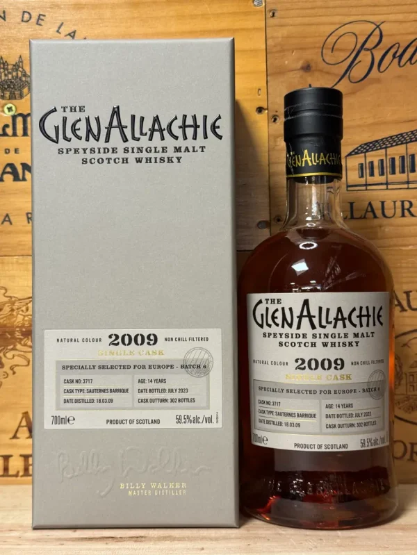 Glenallachie 2009 14 jaar cask 3717