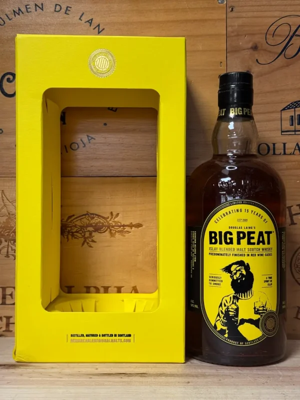 Big Peat red wine casks