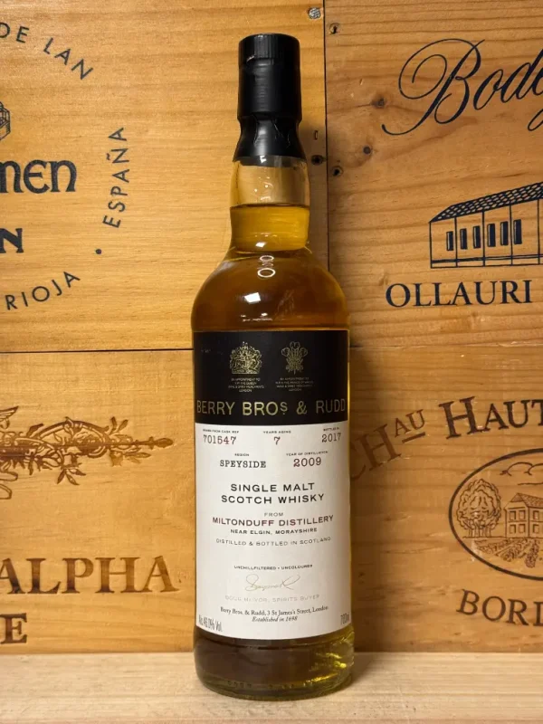 Berry Bros & Rudd Miltonduff Cask 701547 7 jaar