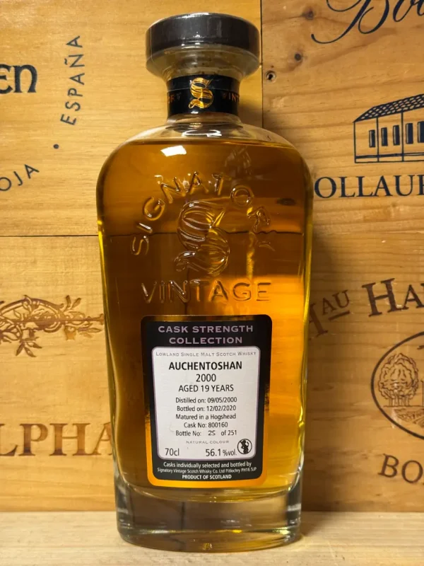 Signatory vintage Auchentoshan 2000 19 jaar cask no. 800160 56,1%