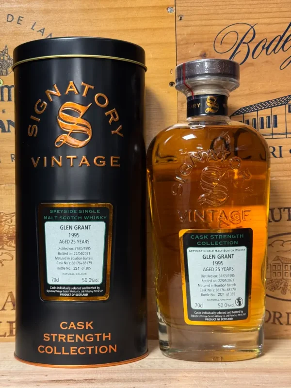 Signatory vintage Glen Grant 25 jaar cask no. 88176 50%