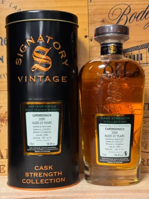 Signatory vintage Caperdonich 20 jaar cask no. 29483 56,8%