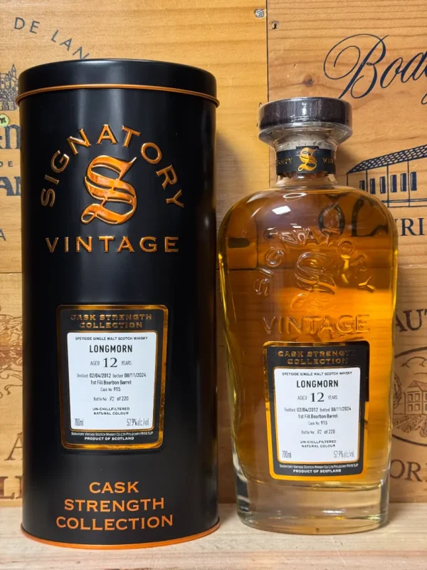 Signatory vintage Longmorn 12 jaar cask no. 915 57,9%