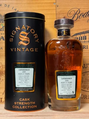 Signatory vintage Caperdonich 21 jaar cask no. 29484 55,5%