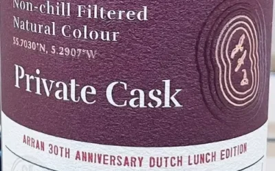 Arran 11 jaar Private Cask