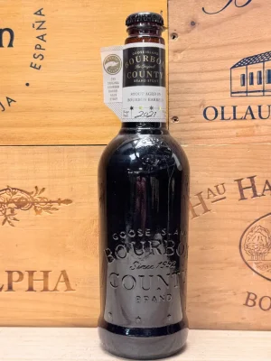 Goose Island Brand Stout Aged in Bourbon Barrels 2021