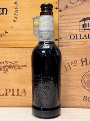 Goose Island Brand Stout Aged in Bourbon Barrels with earl grey tea black tea and honey 2020