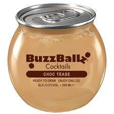 BUZZBALLZ Choc Tease romige ready to drink cocktail met chocoladesmaak.