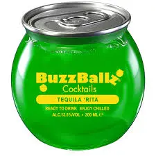 BUZZBALLZ Tequila rita ready to drink cocktail met tequila en limoen.