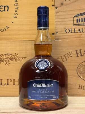 Fles Grand Marnier Cuvee Louis Alexandre premium Franse sinaasappellikeur.