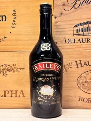 Fles Baileys Espresso Crème romige koffielikeur met espressokarakter.