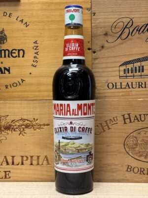 Fles S. Maria al Monte Elixir di Caffè Italiaanse koffielikeur.