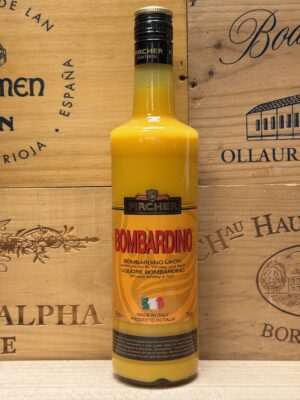 Fles Pircher Bombardino romige Italiaanse eierlikeur.