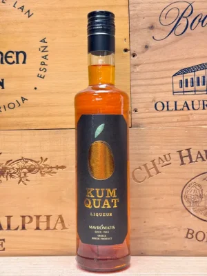 Fles Kum Quat citruslikeur met kumquat.