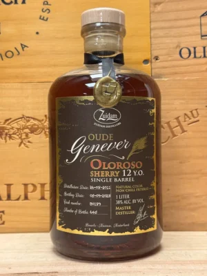Zuidam oude genever 12 jaar Olorose sherry cask b0189