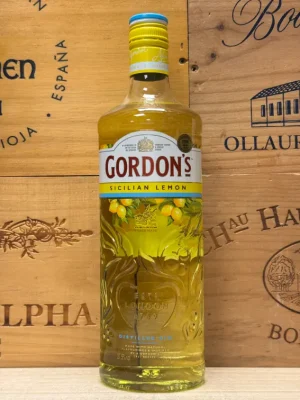 Gordon's sicilian lemon gin