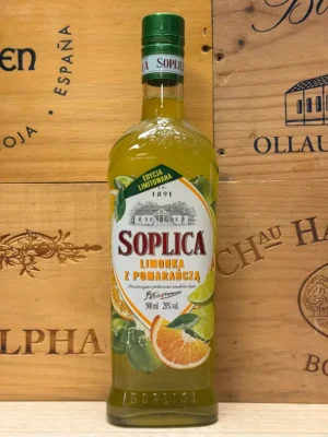 Soplica limonka z pomarancza limoen sinaasappel