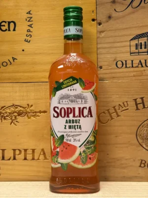 Soplica arbuz z mieta meloen munt