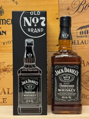 Jack Daniel’s blik met 0,7L in geschenkverpakking