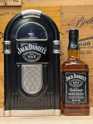 Jack Daniel’s jukebox met 0,7L in geschenkverpakking