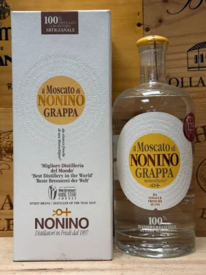 Nonino grappa Moscato