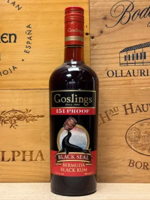 Goslings 151 proof black rum
