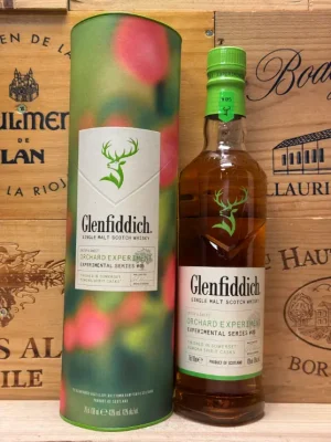 Fles Glenfiddich Orchard Experiment #05 Speyside single malt whisky.