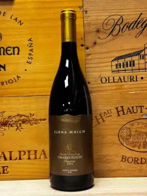 Fles Elena Walch Chardonnay Riserva Vigna Castel Ringberg Alto Adige DOC uit Italië.